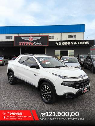 FIAT TORO 2.0 16V TURBO DIESEL ULTRA 4WD AT9 FIAT TORO 2.0 16V TURBO DIESEL ULTRA 4WD AT9